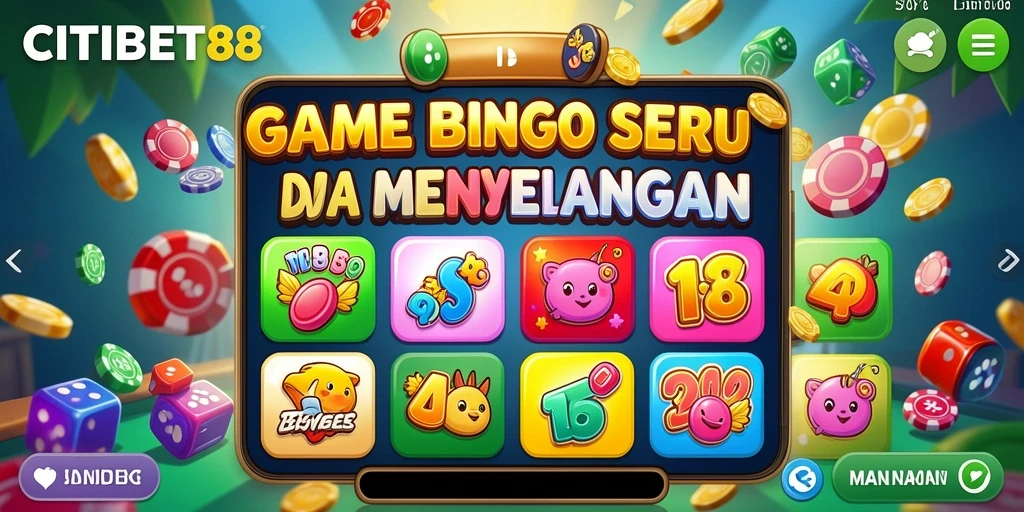 Tampilan gameplay seru dalam CITIBET88 dengan pengalaman Bingo yang menarik.