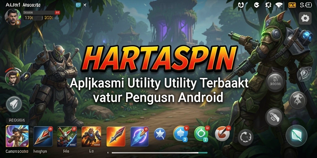 Tampilan antarmuka HARTASPIN yang intuitif dan modern.