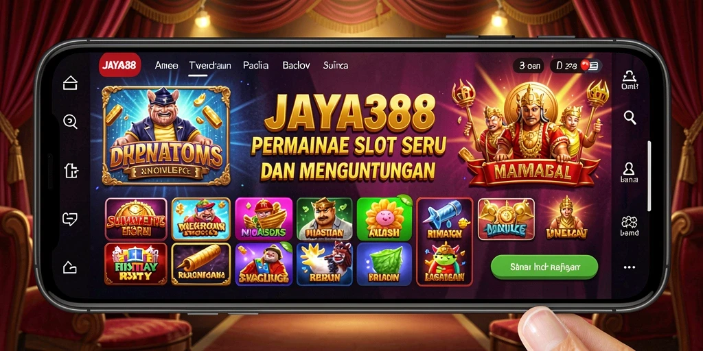 Tampilan gameplay Slot yang menarik dan menghibur di JAYA388.