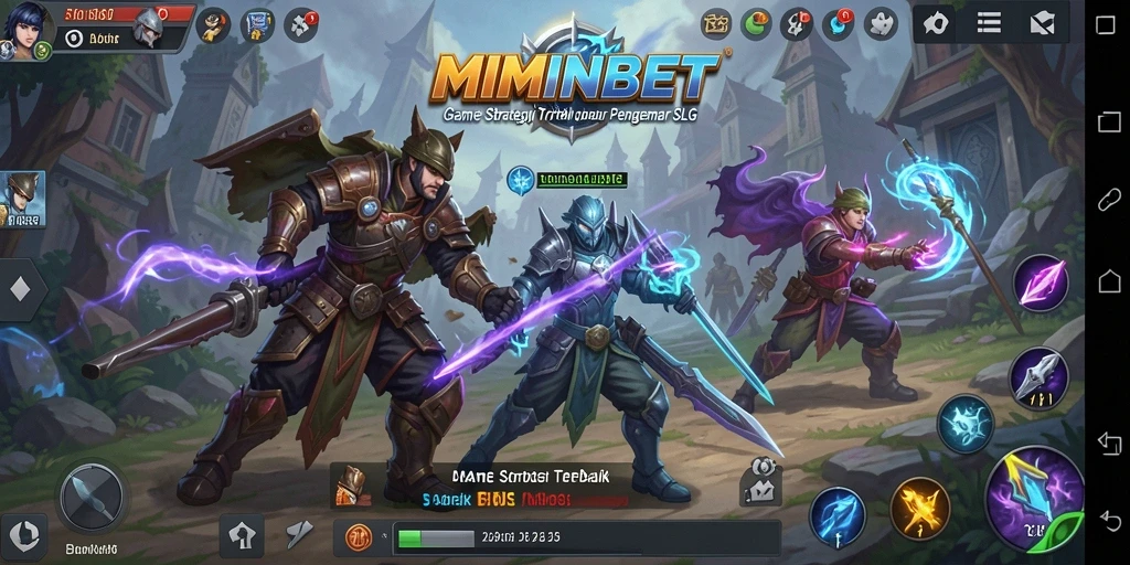 Tampilan gameplay <strong>MIMINBET</strong> menunjukkan strategi seru dan pertarungan yang mendebarkan.