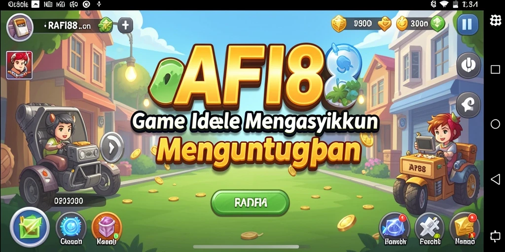 Tampilan gameplay RAFI88 yang menggambarkan suasana santai dan menyenangkan.