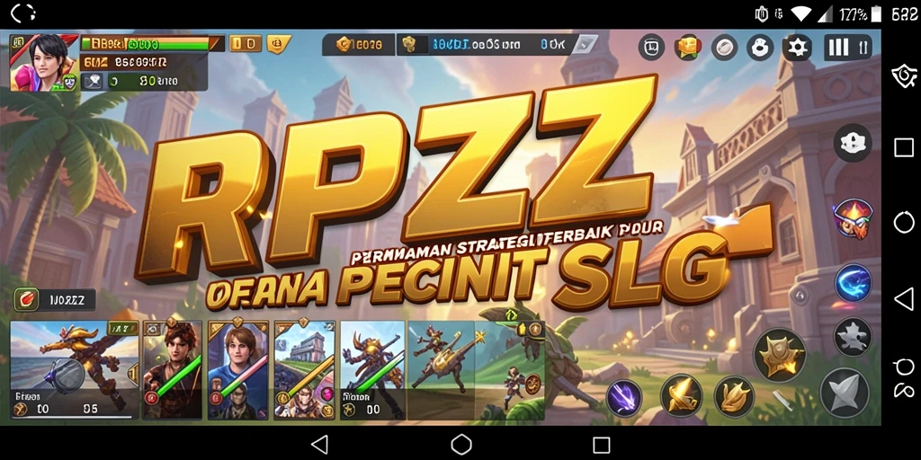 Tampilan gameplay RPZZZ yang menarik dan strategis.