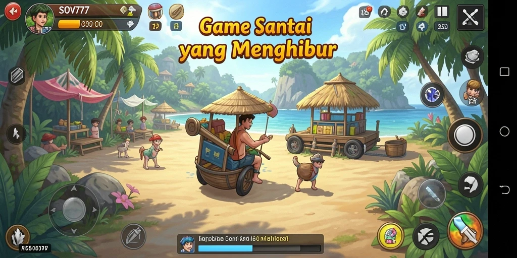 Screenshot menunjukkan gameplay SOV777 yang seru dan menghibur.