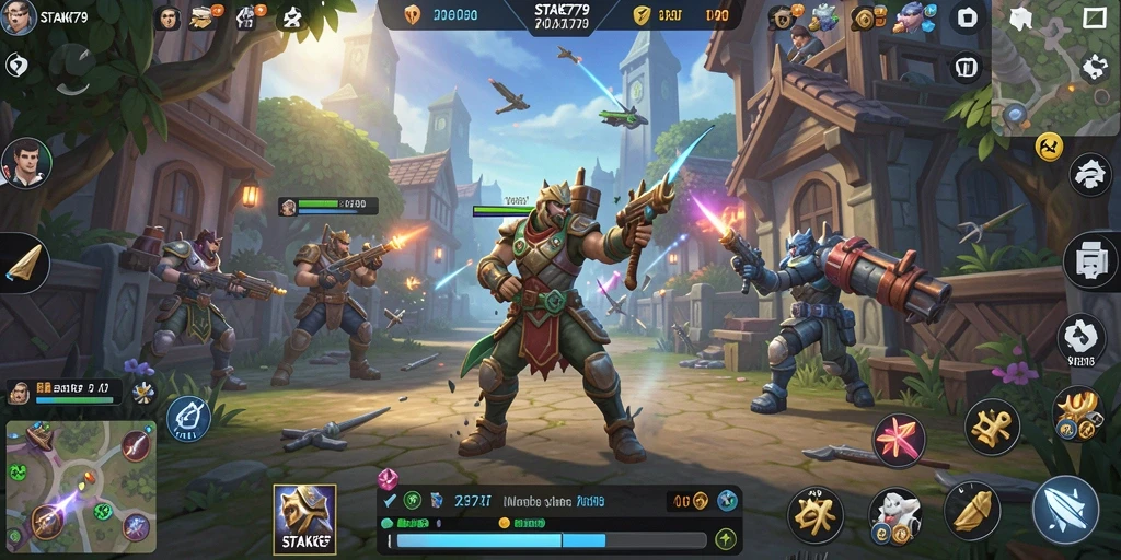 Tangkapan layar STAKE779 menampilkan karakter dalam gameplay Simulation yang seru.