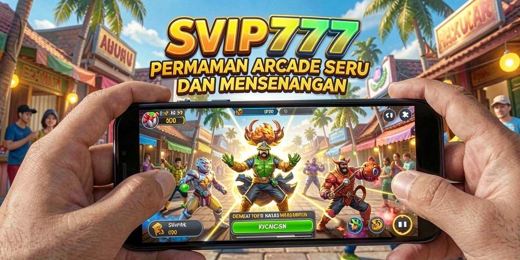 Tampilan gameplay SVIP777 yang menarik dan penuh warna.