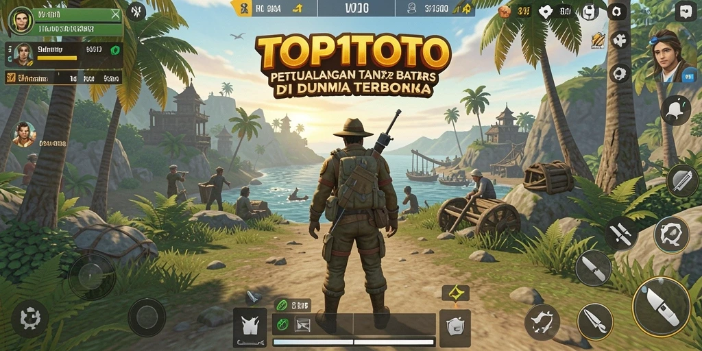 Gameplay menakjubkan dalam dunia terbuka yang luas.