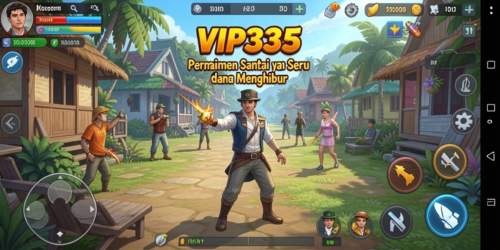 Tampilan gameplay yang seru dan menarik dari VIP333.