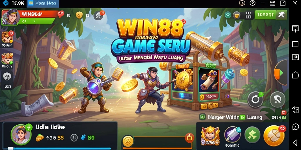 Tampilan gameplay WIN88 yang mengasyikkan dan interaktif.