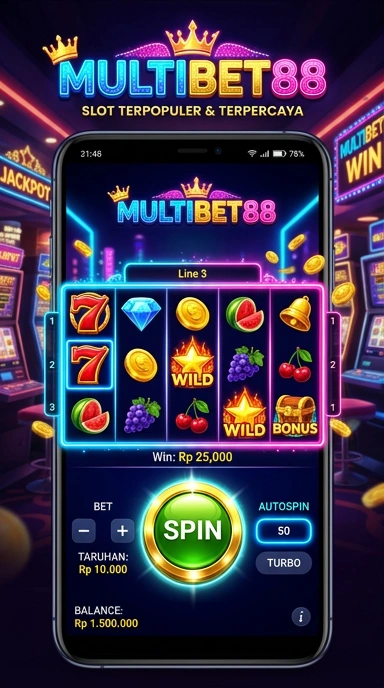 Screesnhot tampilan aplikasi multibet88 saat digunakan.